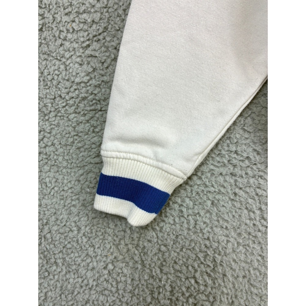 Lazy Sunday Santa Barbara Tennis Club Sweatshirt Women's Size M White Pullover - Picture 5 of 16